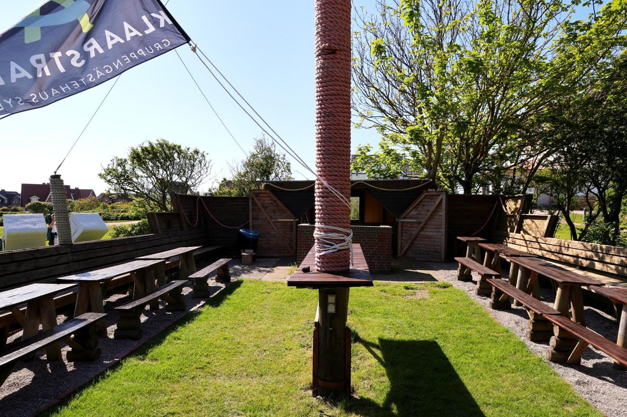 Hostel Klaarcamp Wenningstedt-Braderup Exteriér fotografie